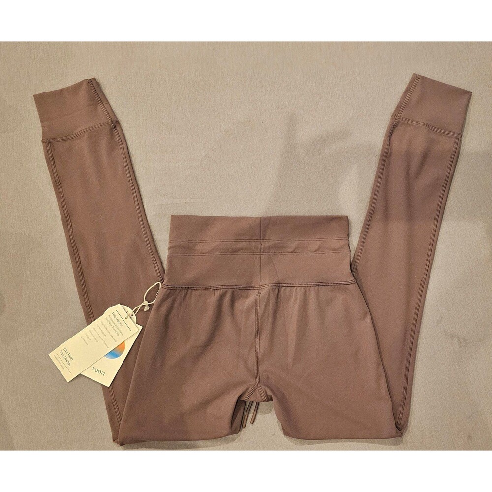 Vuori Daily Legging XS Long 27" inseam Chocolate Brown - Picture 3 of 5
